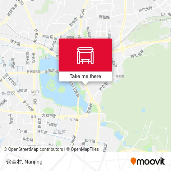 锁金村 map