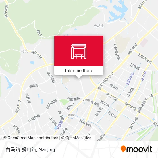 白马路·狮山路 map