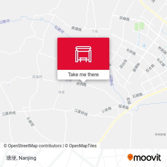 塘埂 map