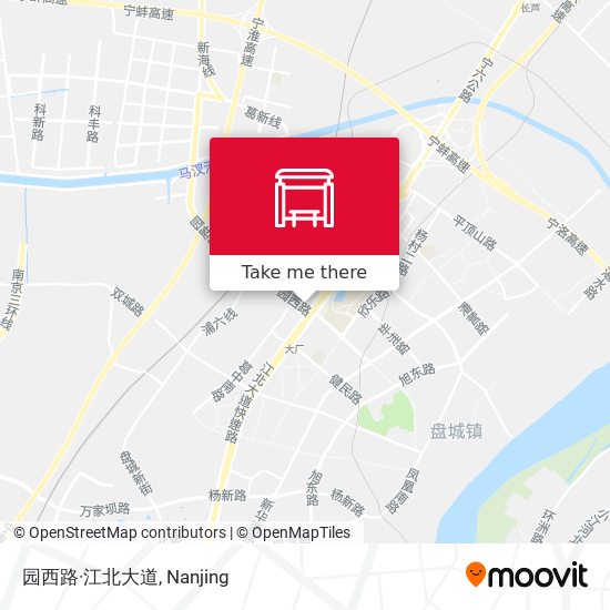园西路·江北大道 map