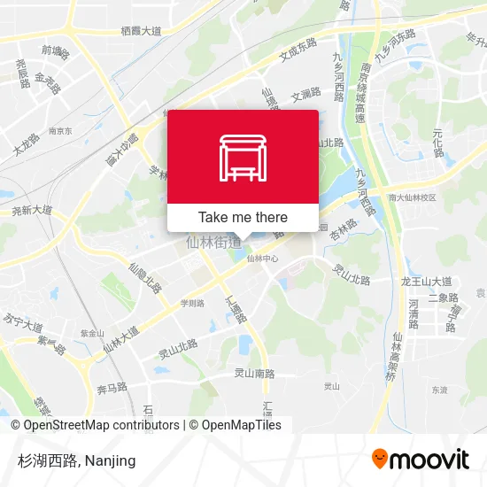 杉湖西路 map