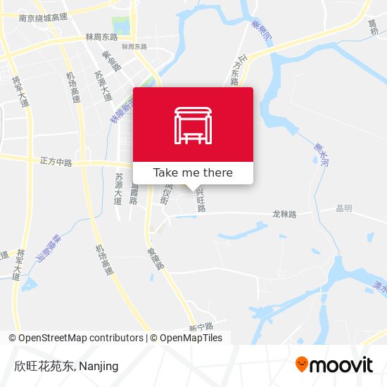 欣旺花苑东 map