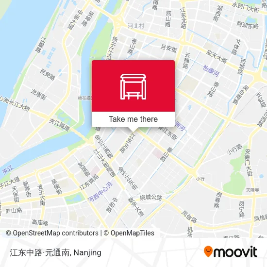 江东中路·元通南 map