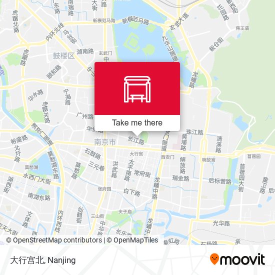大行宫北 map