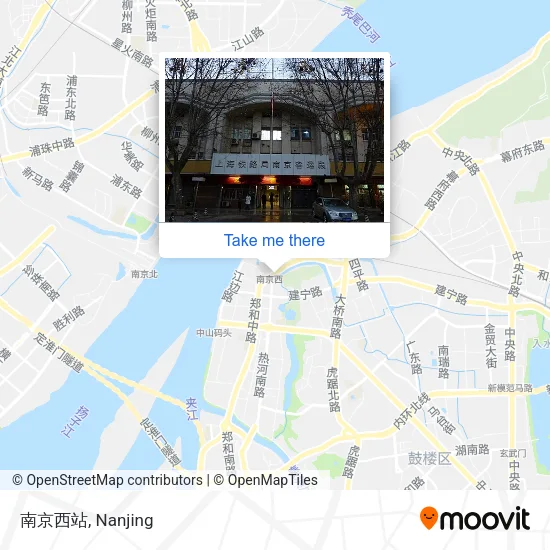 南京西站 map