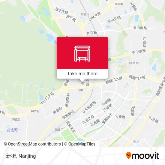 新街 map