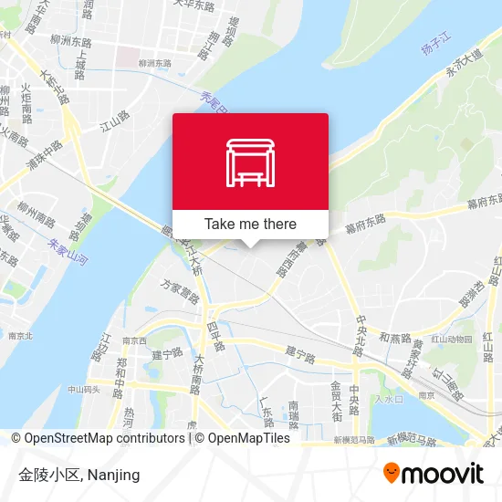 金陵小区 map