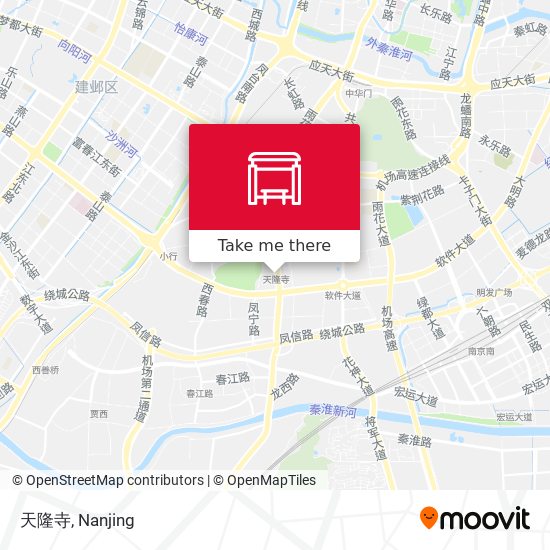天隆寺 map