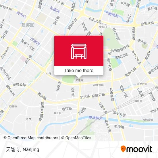 天隆寺 map
