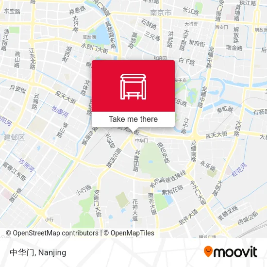 中华门 map