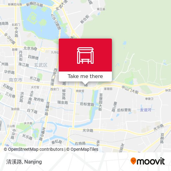 清溪路 map