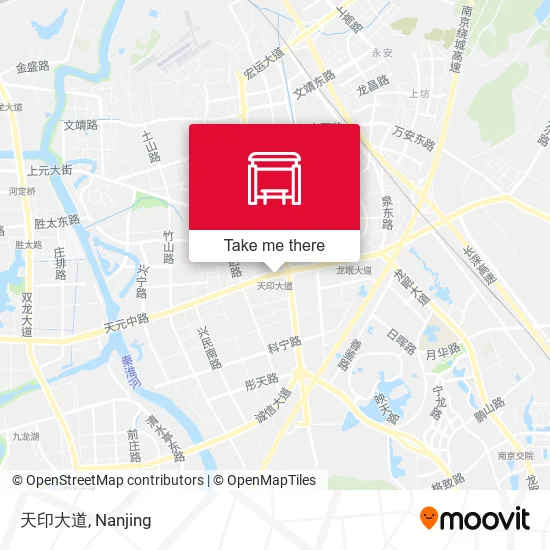 天印大道 map