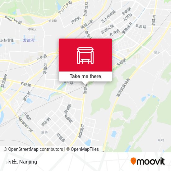南庄 map