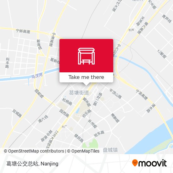 葛塘公交总站 map