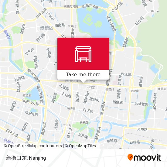 新街口东 map