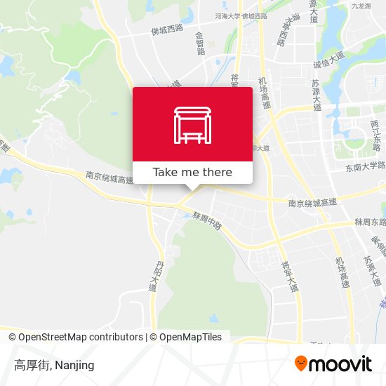 高厚街 map