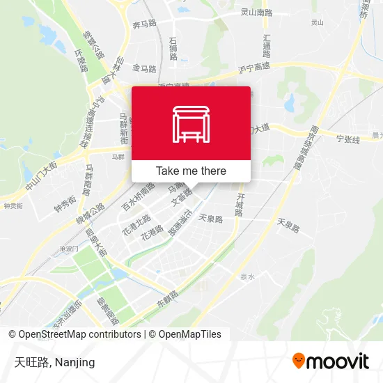 天旺路 map