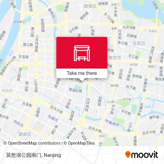 莫愁湖公园南门 map