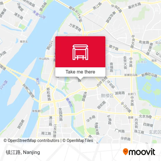 镇江路 map