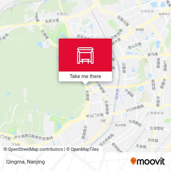 Qingma map