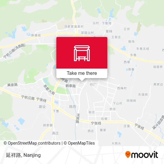 延祥路 map