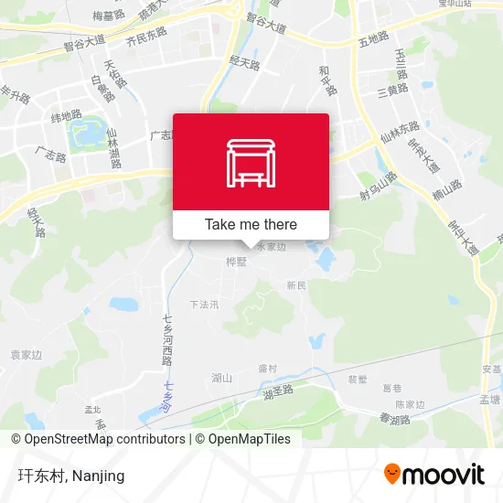 玕东村 map