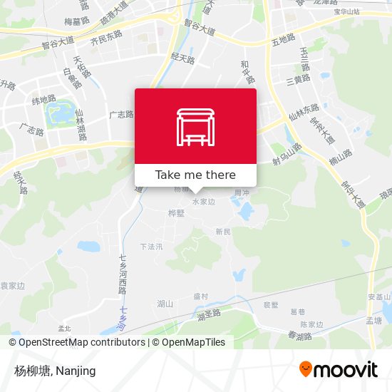 杨柳塘 map