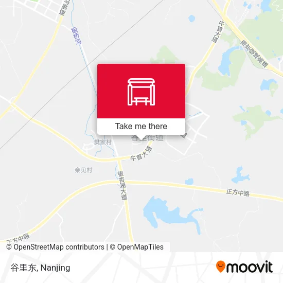 谷里东 map