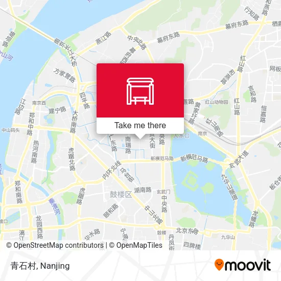 青石村 map
