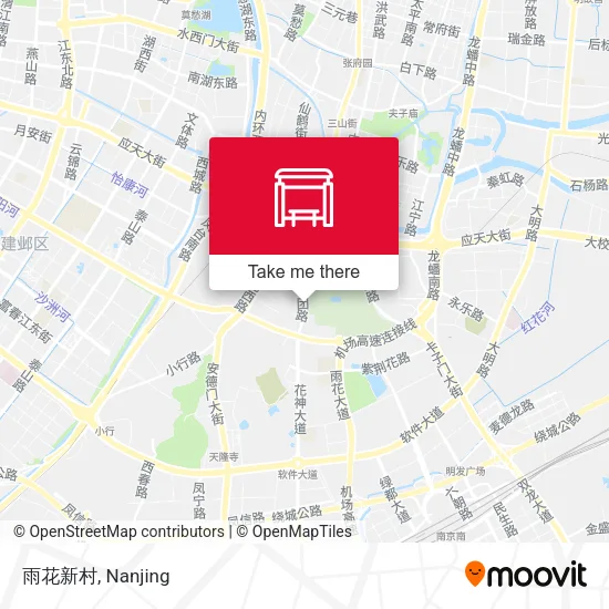 雨花新村 map