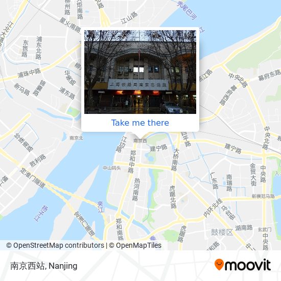 南京西站 map