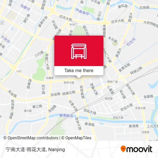 宁南大道·雨花大道 map