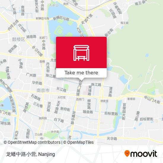 龙蟠中路小营 map