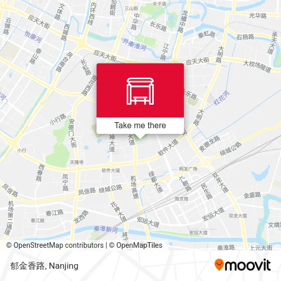 郁金香路 map
