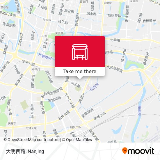 大明西路 map