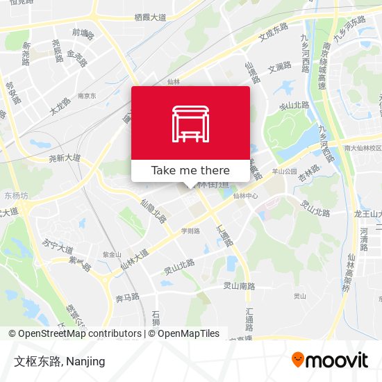 文枢东路 map