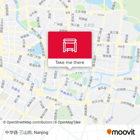 中华路·三山街 map