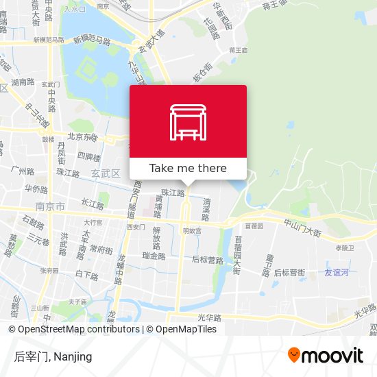 后宰门 map
