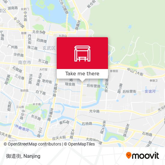 御道街 map