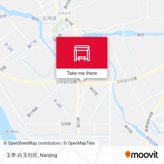 玉带·白玉社区 map