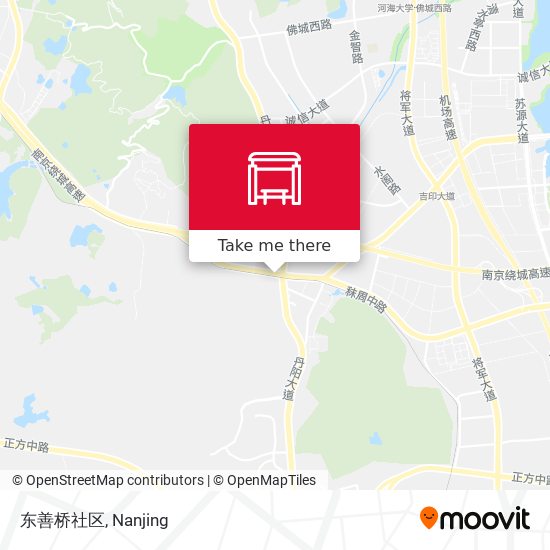 东善桥社区 map