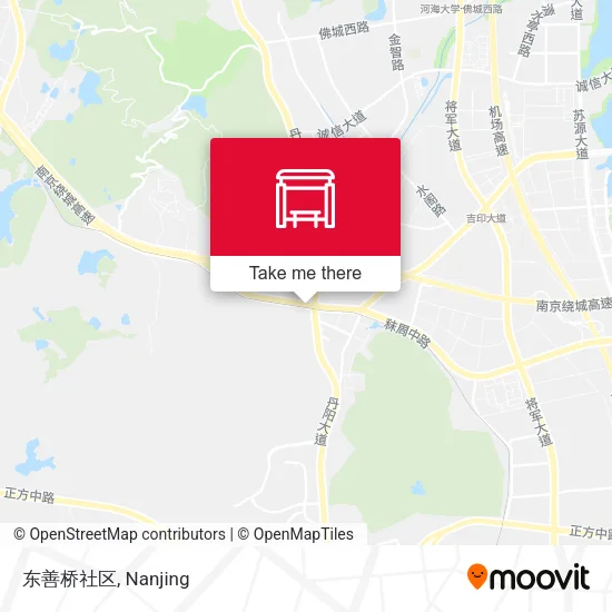 东善桥社区 map