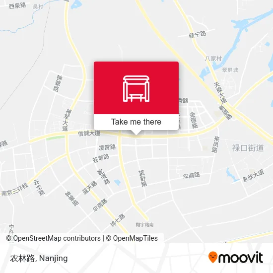 农林路 map