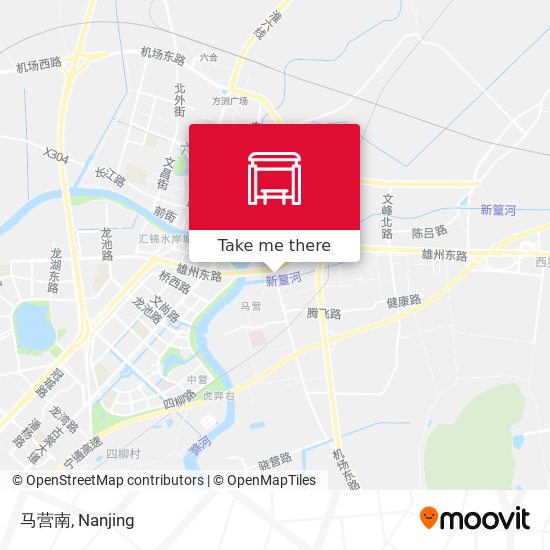 马营南 map