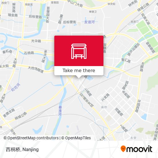 西桐桥 map