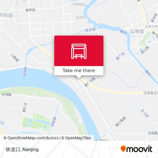 铁道口 map