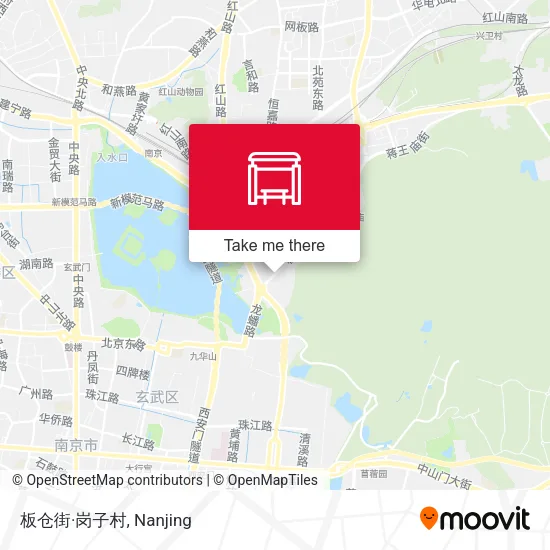 板仓街·岗子村 map