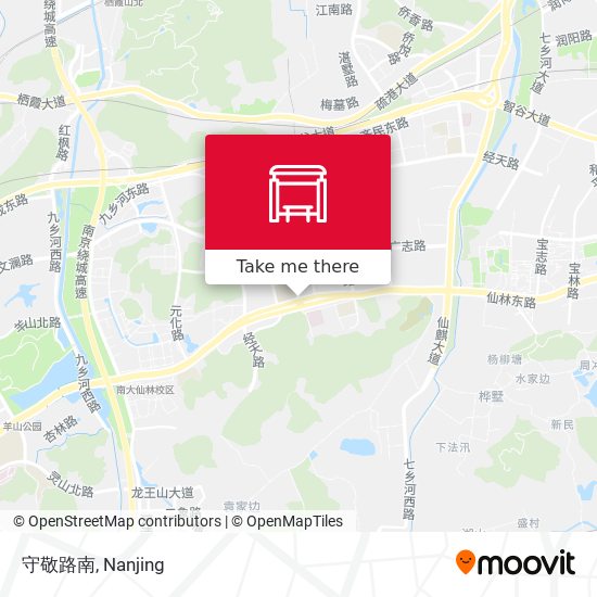 守敬路南 map