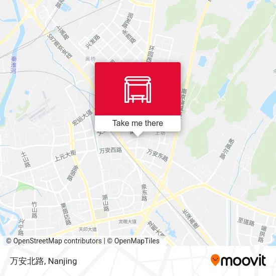 万安北路 map