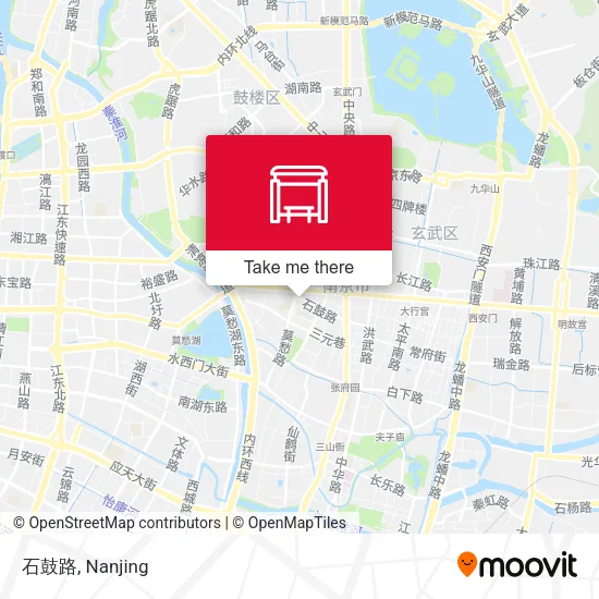 石鼓路 map